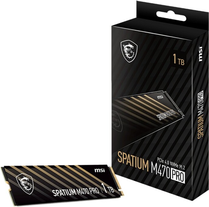 Spatium m470 pro 4 0 nvme m 4 orig - MSI SPATIUM M470 PRO PCIe 4.0 NVMe M.2 1TB SSD