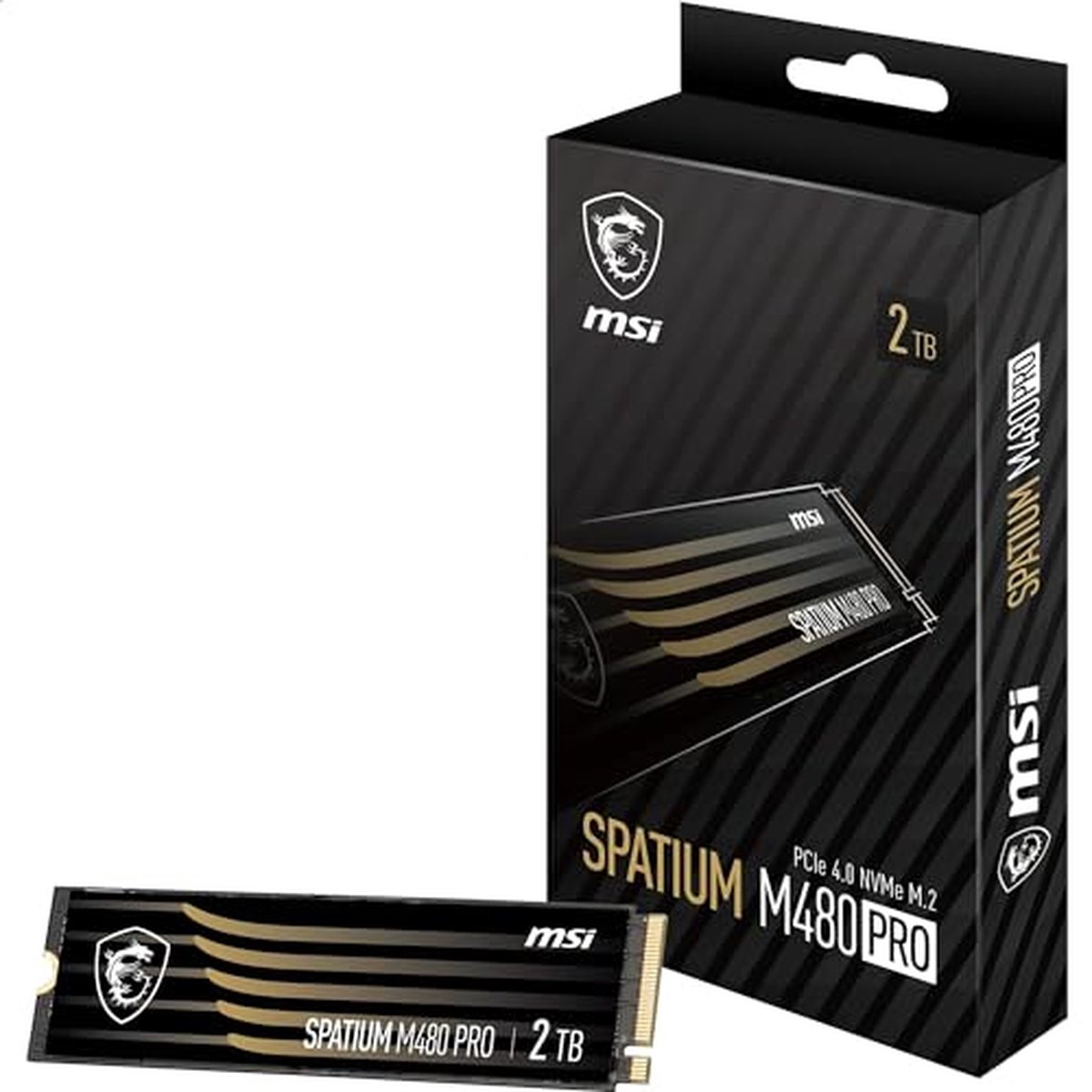 MSI Spatium M480 Pro PCIe 4.0 NVMe M.2 2TB SSD - afbeelding 7