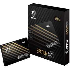 MSI Spatium S270 960GB SATA 2.5" SSD 500/450 MB/s - afbeelding 5