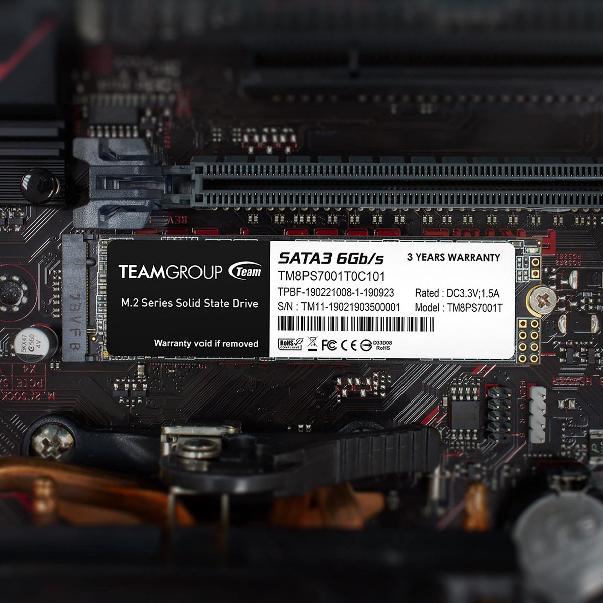 Team group ms30 256 gb m 2 2 orig - TeamGroup MS30 256GB M.2 2280 SATA SSD