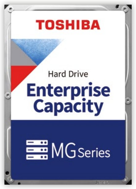 Toshiba Toshiba Mg Series Interne Harde Schijf 20 Tb 7200 Rpm 512 Mb 3.5" Sata