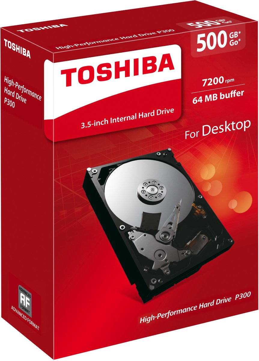 Toshiba P300 500Gb 3.5'' Sata Iii opslag - afbeelding 2