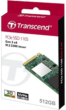 Transcend 110s ts512gmte110s nvme m 2 ss 5 orig - Transcend 110S 512GB M.2 NVMe SSD