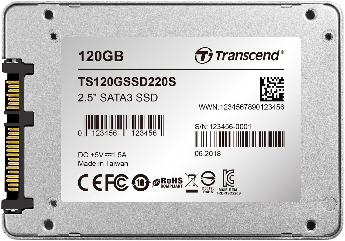 Transcend 220S 120 Gb Ssd Harde Schijf (2.5 Inch) Sata 6 Gb/S Retail opslag - afbeelding 9