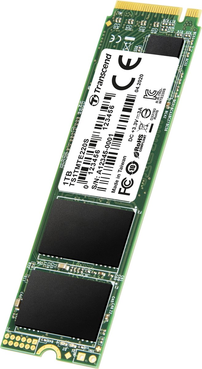 220S 1TB PCIe Gen3 x4 NVMe M.2 SSD - afbeelding 2