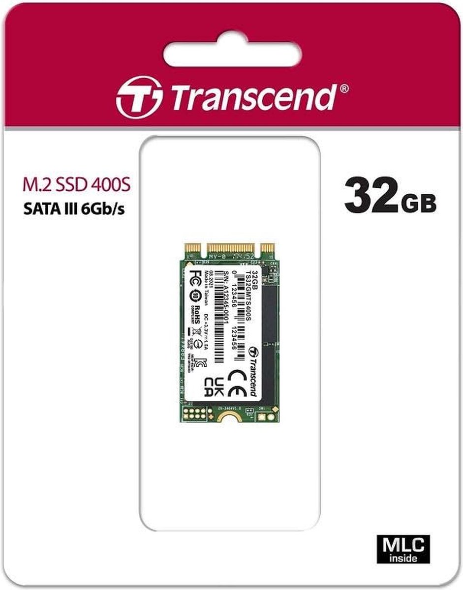 MTS400S 32GB M.2 2242 SATA SSD - afbeelding 6