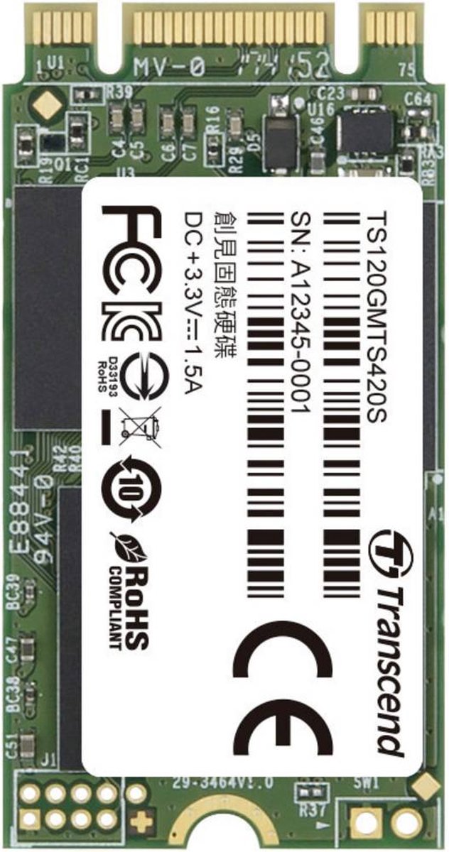 Transcend 420S Sata M.2 Ssd 2242 Harde Schijf 120 Gb M.2 Sata 6 Gb/S opslag - afbeelding 5