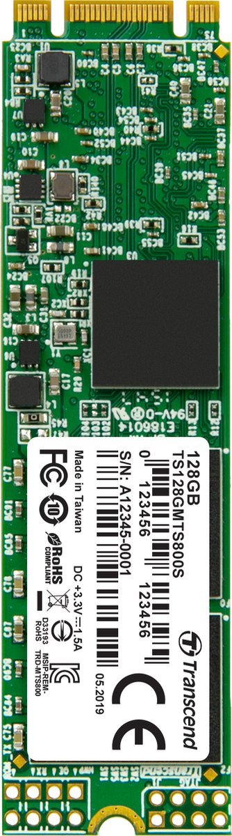 Transcend Transcend 800S Sata M.2 Ssd 2280 Harde Schijf 128 Gb M.2 Sata 6 Gb/S