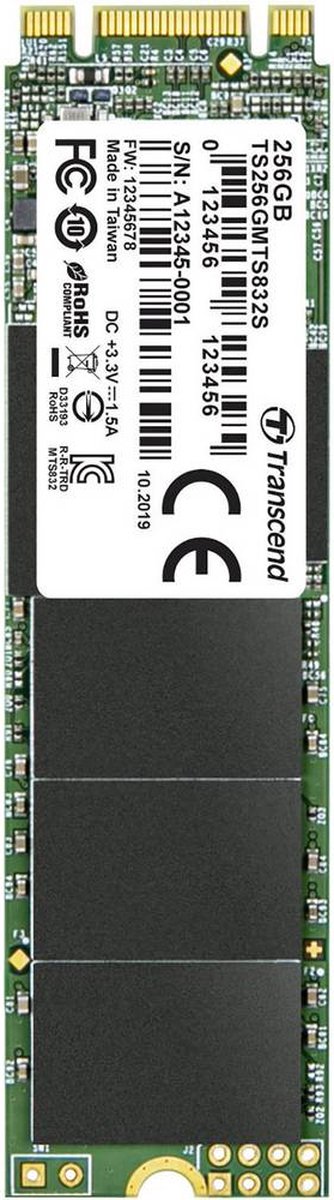 Transcend 832S 256 Gb Sata M.2 Ssd 2280 Harde Schijf M.2 Sata 6 Gb/S Retail opslag - afbeelding 7