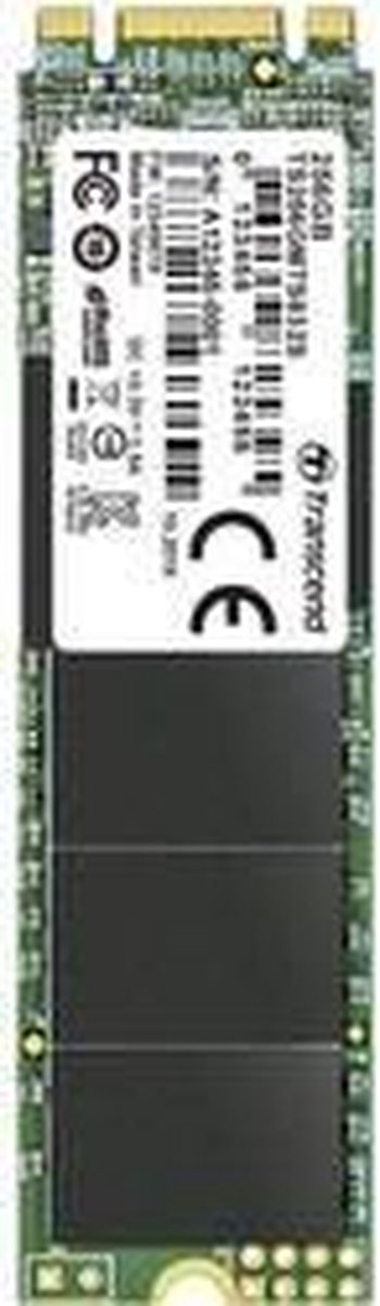 Transcend 832S 256 Gb Sata M.2 Ssd 2280 Harde Schijf M.2 Sata 6 Gb/S Retail opslag - afbeelding 8