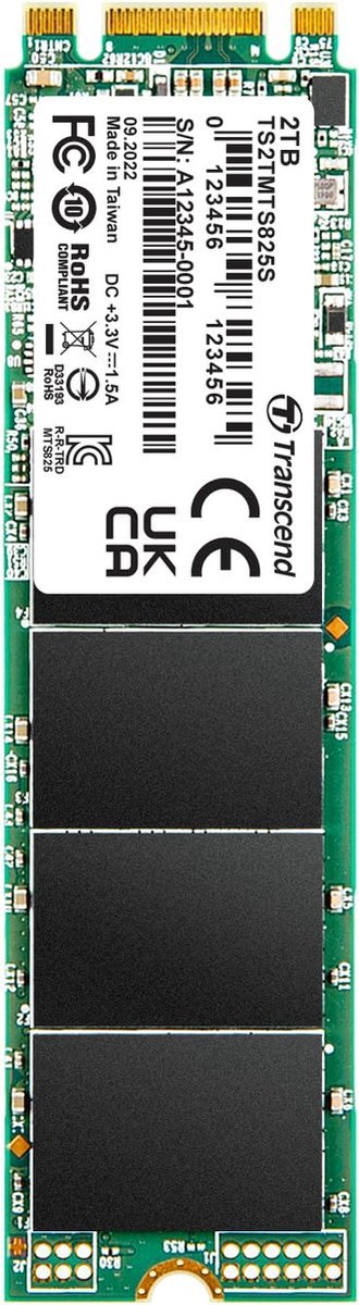 Transcend Transcend M.2 Ssd 825S 2 Tb Sata Iii 3D Nand