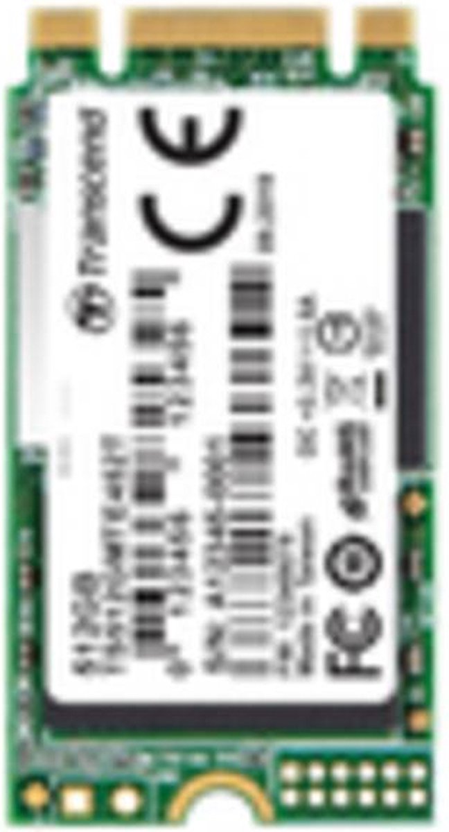 Transcend Mte452T-I – 256 Gb Nvme/Pcie M.2 Ssd 2242 – Pcie Nvme 3.0 X2 opslag - afbeelding 3