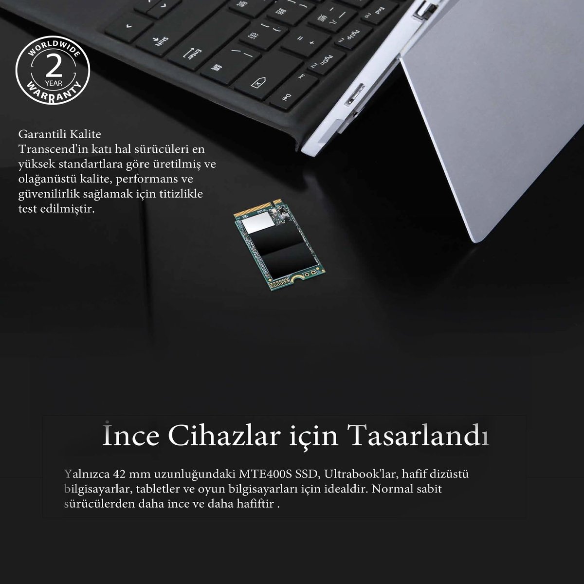 Transcend Mts400S 2 Tb Pcie M.2 Ssd Harde Schijf Pcie Nvme 3.0 X4 Retail opslag - afbeelding 9