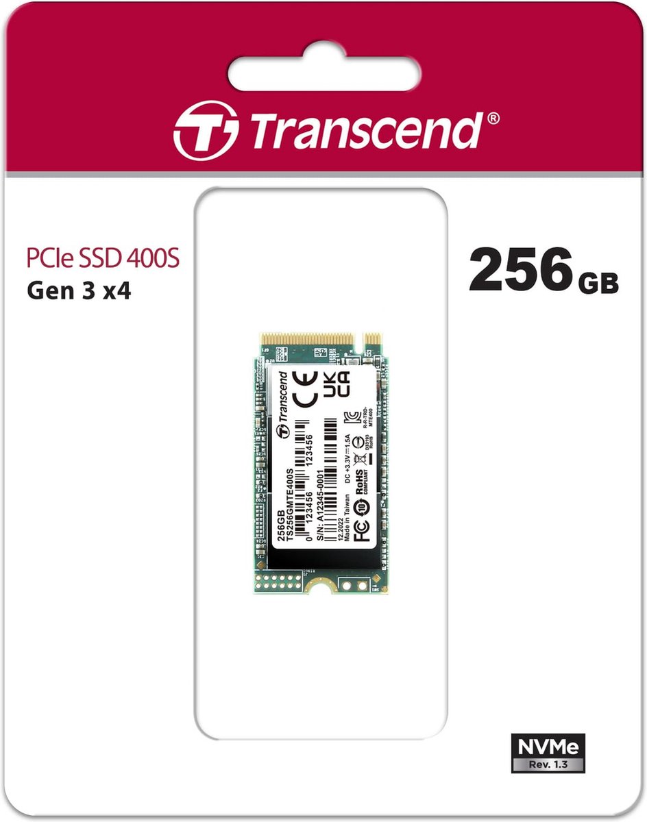 MTE400S 256GB PCIe Gen3 x4 M.2 2242 NVMe SSD - afbeelding 7