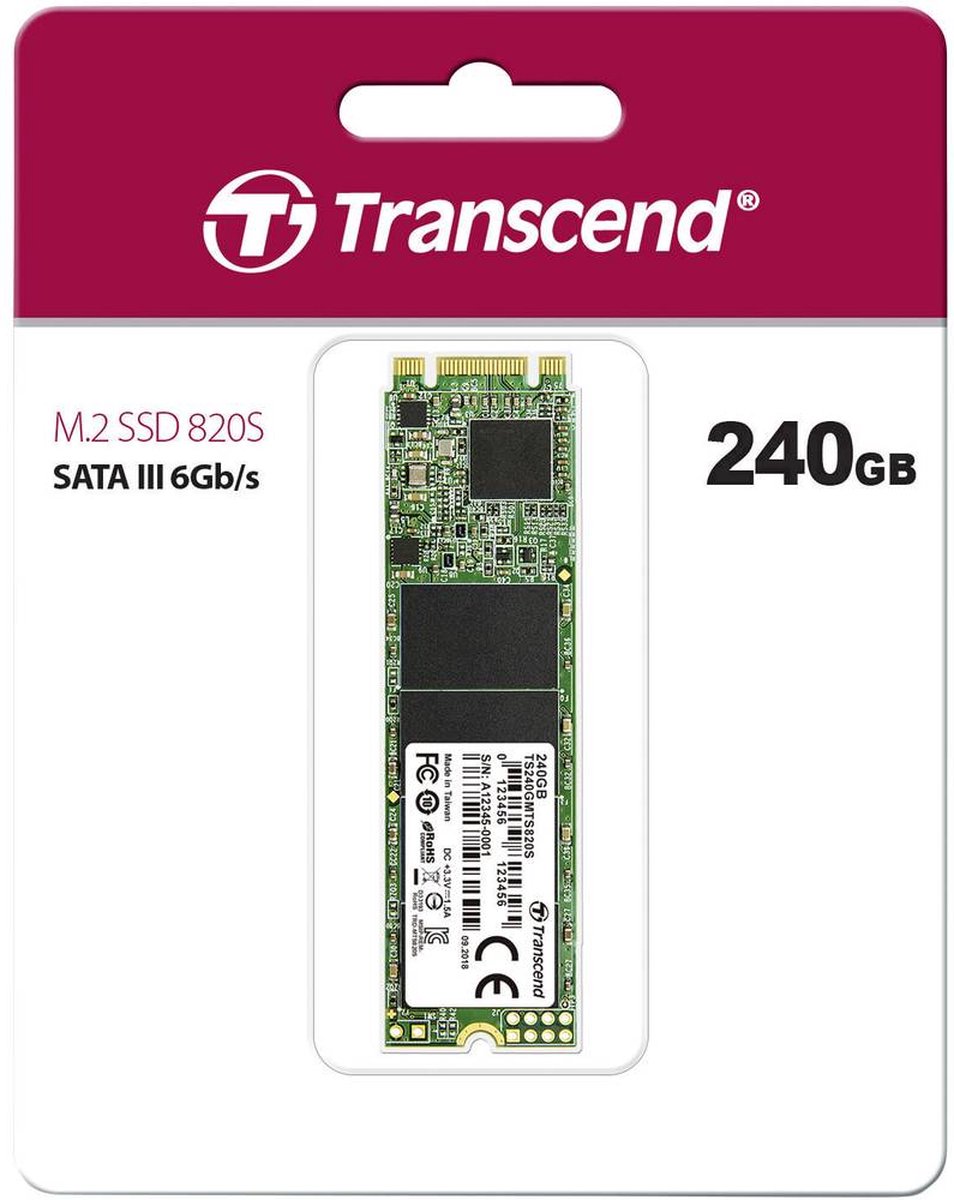MTS820S 240GB M.2 SATA III SSD - afbeelding 4
