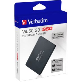 Verbatim Vi550 S3 4 Tb Ssd Harde Schijf (2.5 Inch) Sata 6 Gb/S, Sata Iii Retail opslag - afbeelding 6