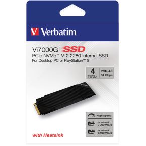 Verbatim Vi7000G Pcie Nvme M.2 Ssd 4 Tb De Ultieme Gamingoplossing opslag - afbeelding 4