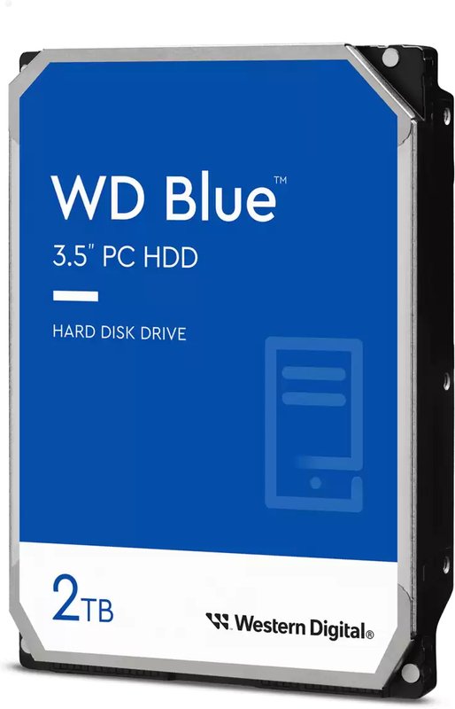 Wd blue 2 tb harde schijf 1276465 - WD Blue 2TB PC Hard Drive