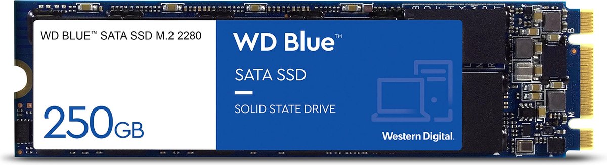 Blue 3D NAND SATA SSD 250GB M.2 2280 - afbeelding 7