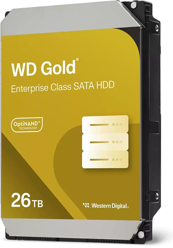 Wd gold enterprise class 26 tb ha - Western Digital Gold 26TB SATA HDD