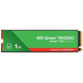 WD Wd Green Sn3000 - Ssd M.2 2280 - Pci Express 4.0 X4 - 1 Tb - Nvme - 3D V-Nand (Qlc)