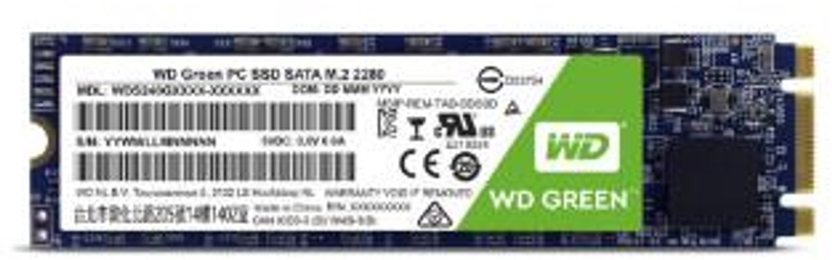 Wd green ssd m 2 480 gb 10 orig - WD Green 480GB M.2 2280 SATA III SSD