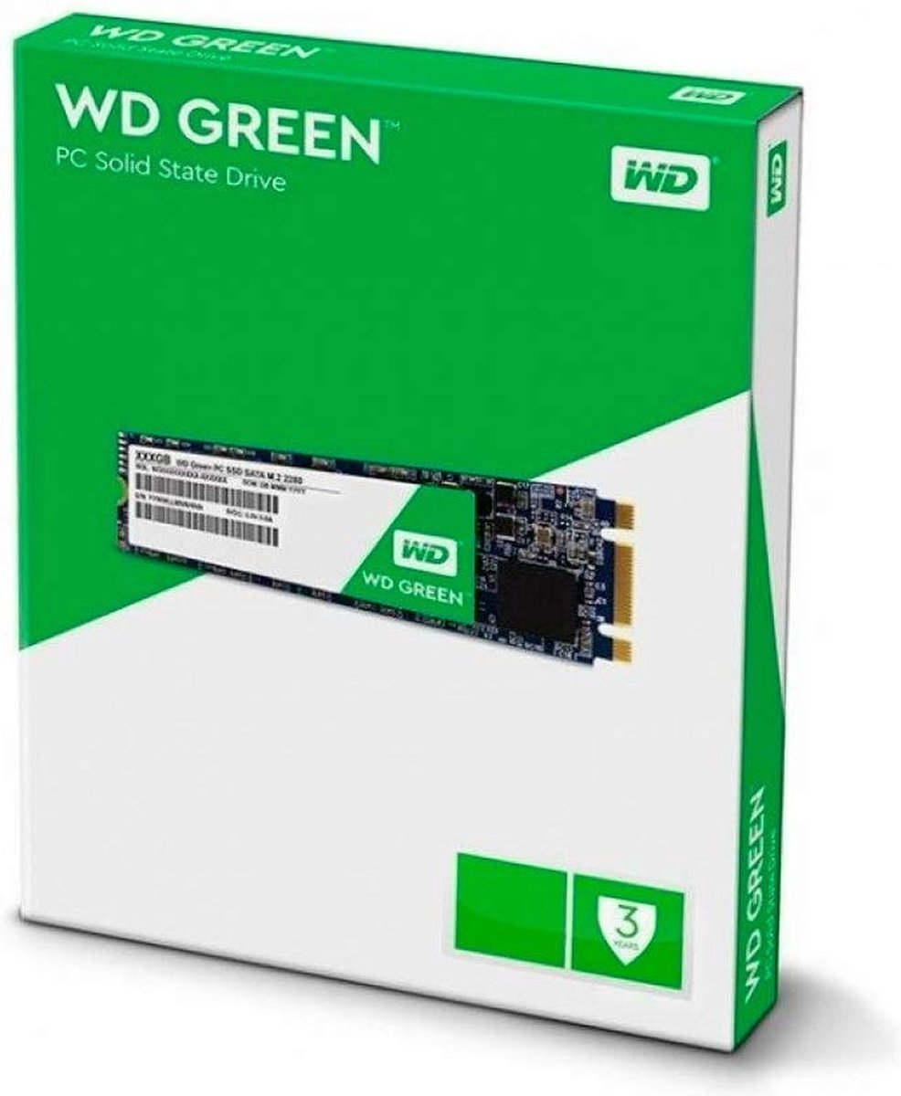 Wd green ssd m 2 480 gb 2 orig - WD Green 480GB M.2 2280 SATA III SSD