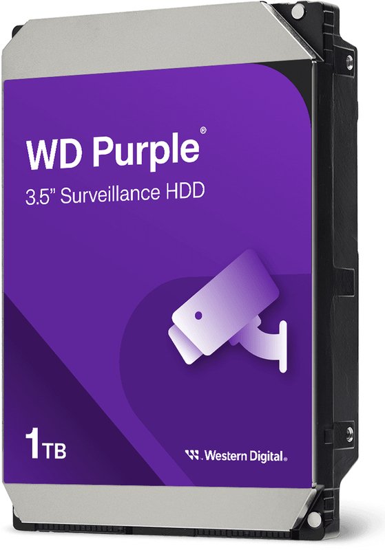 WD WD Purple, 1 TB harde schijf