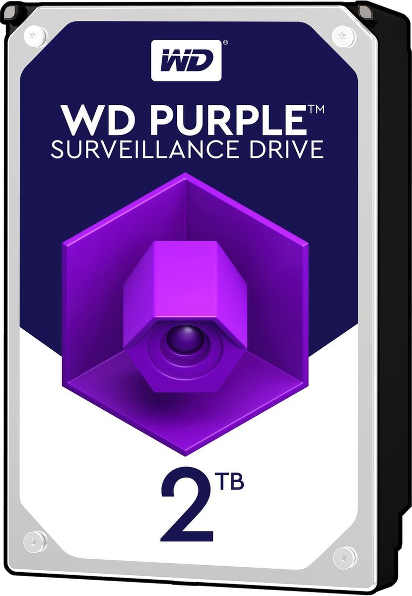 WD Wd Purple - Interne Harde Schijf - 2 Tb