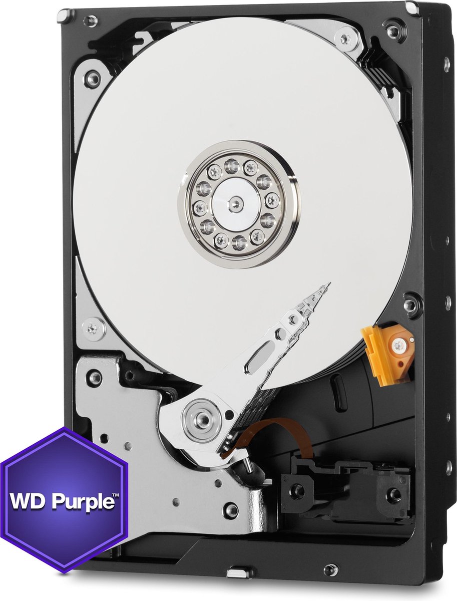 Wd purple interne harde schijf 6 5 orig - WD Purple 6TB Surveillance 3.5" SATA III 5400 RPM HDD with 64MB Cache