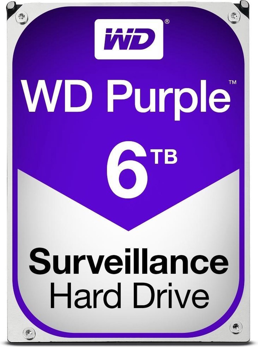 WD Wd Purple - Interne Harde Schijf - 6 Tb