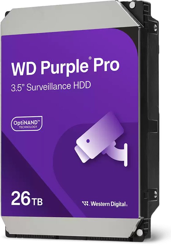 Wd purple pro serie 26tb harde sc - Western Digital Purple Pro 26TB Smart Video Hard Drive