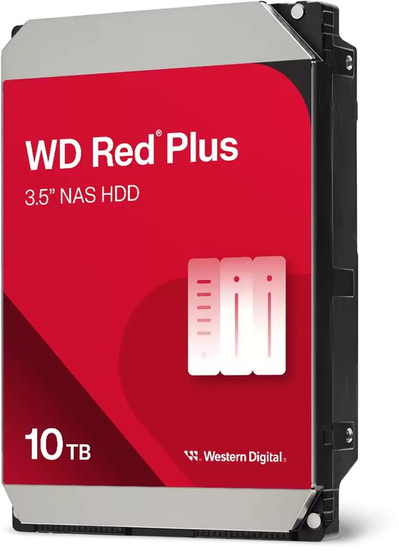 WD WD Red Plus 10 TB harde schijf