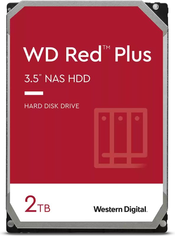 Wd red plus 2 tb harde schijf - Western Digital WD Red Plus 2TB HDD