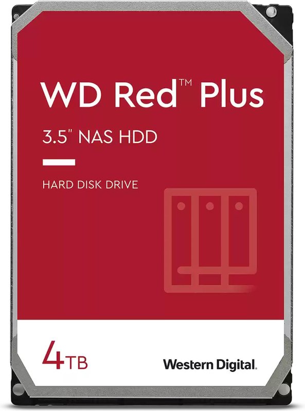 WD WD Red Plus 4 TB harde schijf
