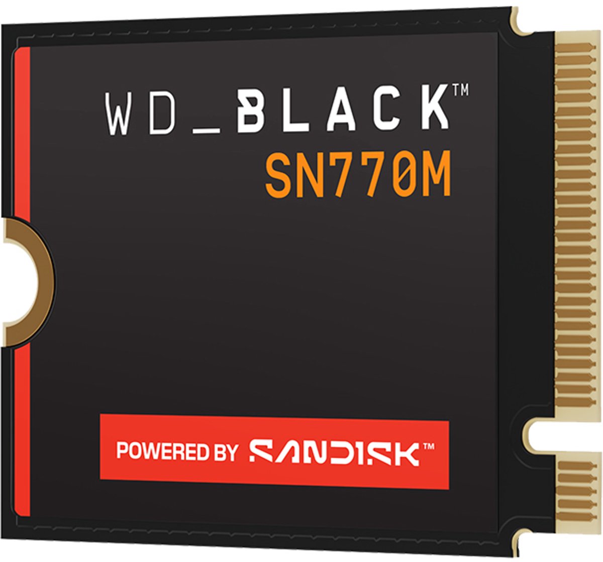 Western Digital 2 Tb Nvme/Pcie M.2 Ssd 2230 Harde Schijf Wdbdnh0020Bbk-Wrsn opslag - afbeelding 2