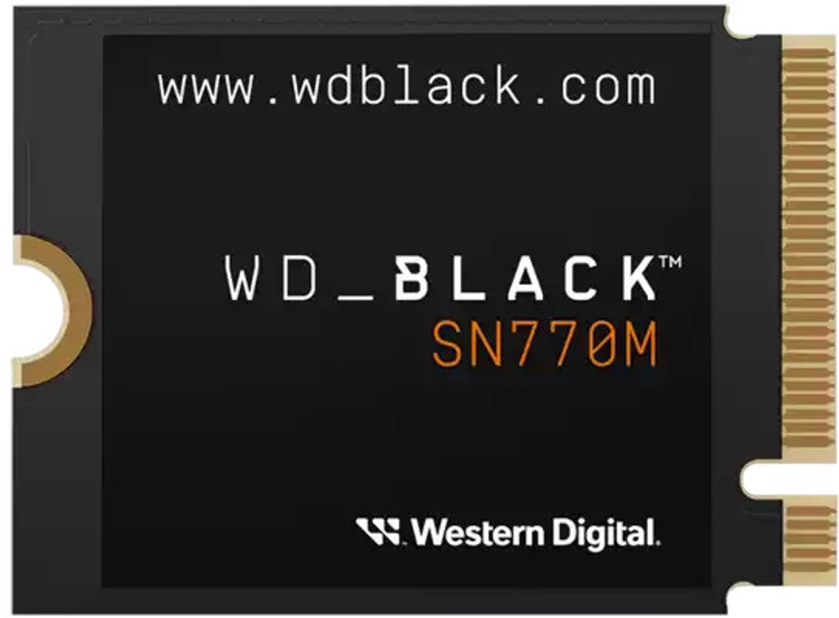 Western Digital 2 Tb Nvme/Pcie M.2 Ssd 2230 Harde Schijf Wdbdnh0020Bbk-Wrsn opslag - afbeelding 4