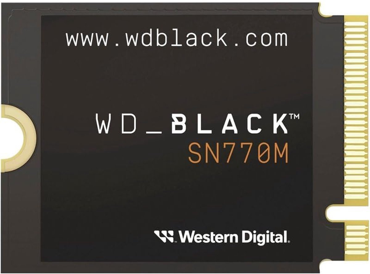 Western Digital 2 Tb Nvme/Pcie M.2 Ssd 2230 Harde Schijf Wdbdnh0020Bbk-Wrsn opslag - afbeelding 8