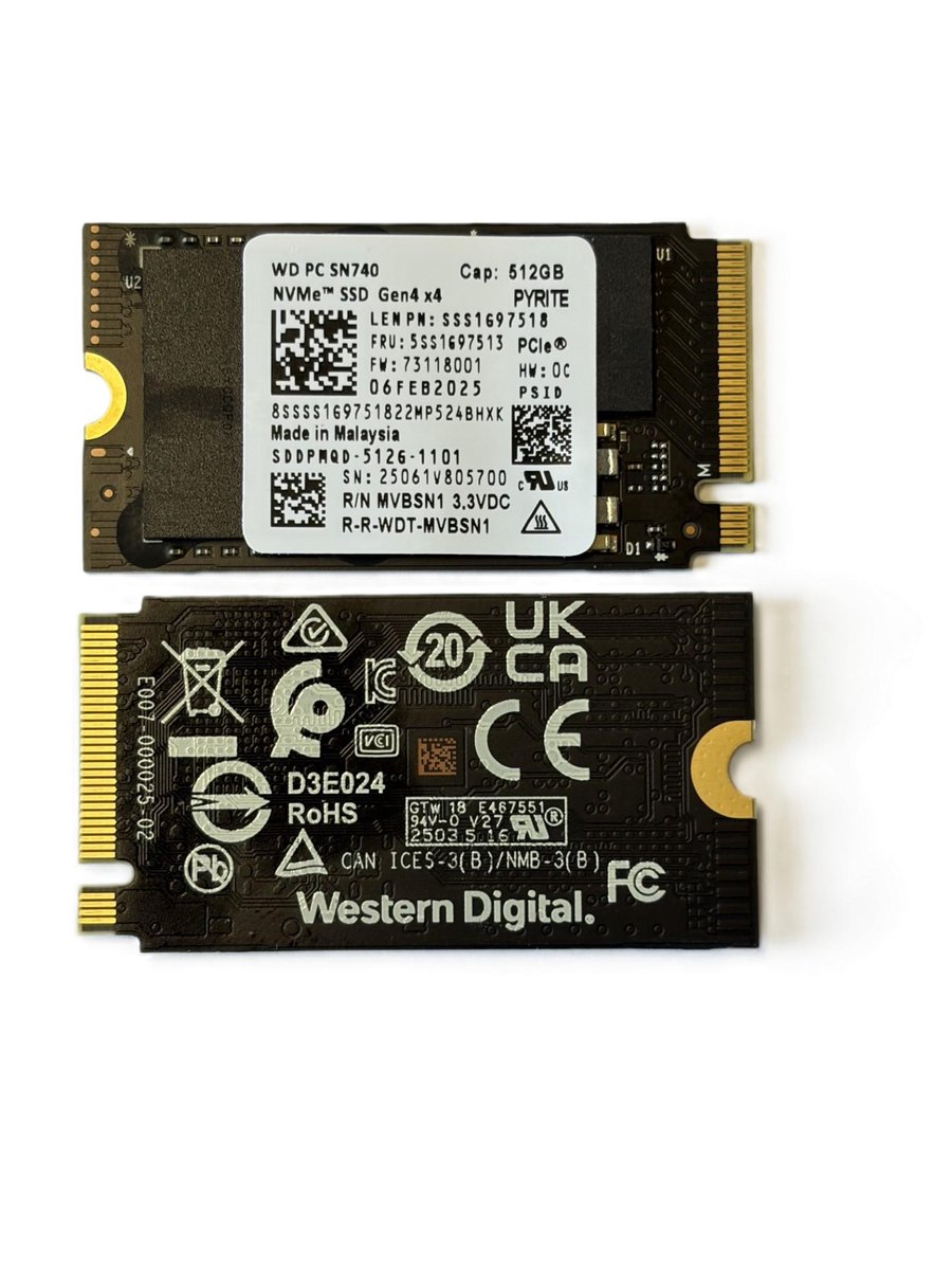 SN740 512GB M.2 2242 PCIe 4.0 NVMe SSD - afbeelding 4