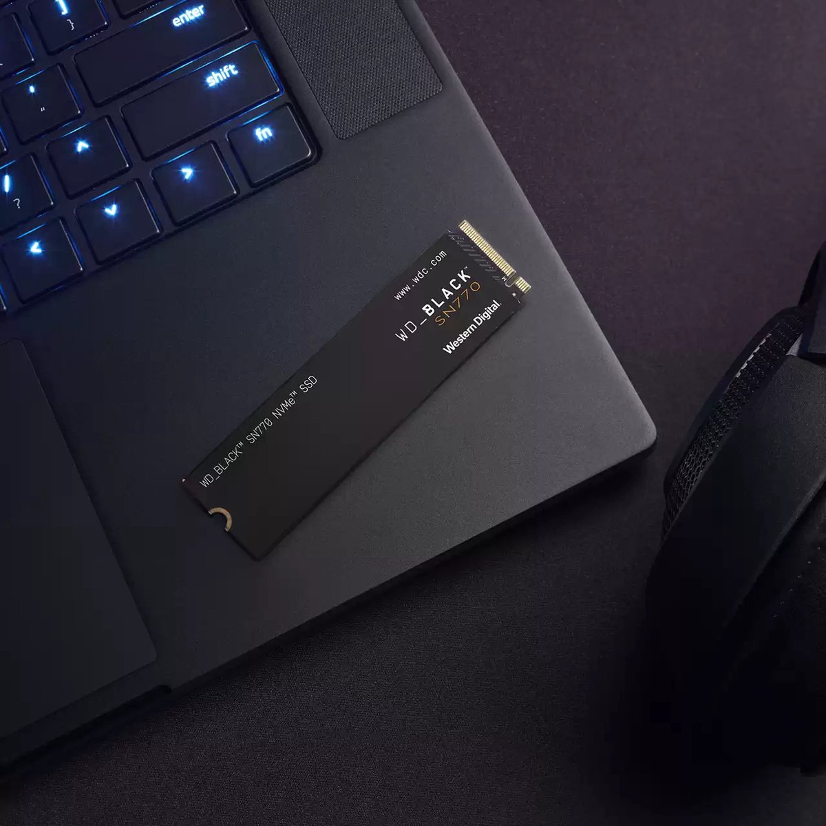 Western Digital Black Sn770e Ssd - Nvme M.2 - 1 Tb opslag - afbeelding 5