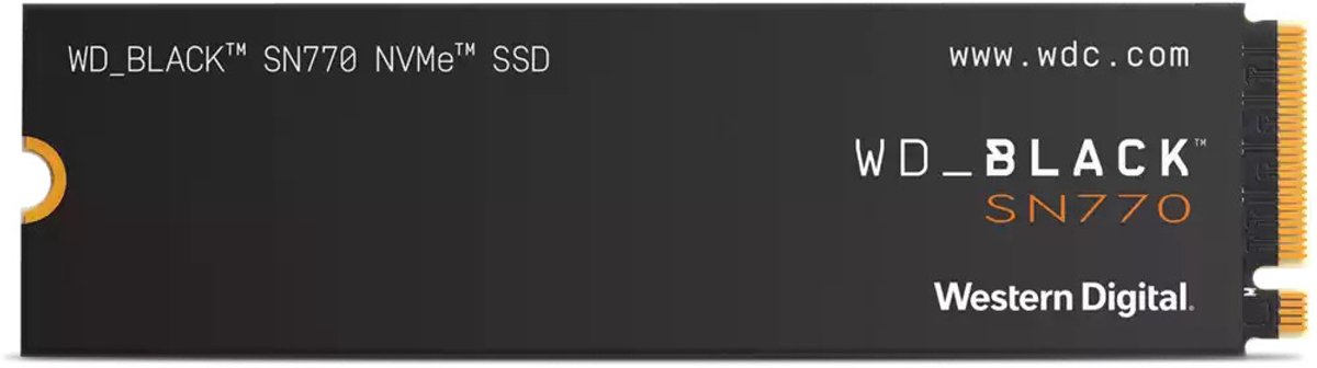 Western Digital Black Sn770e Ssd - Nvme M.2 - 1 Tb opslag - afbeelding 6
