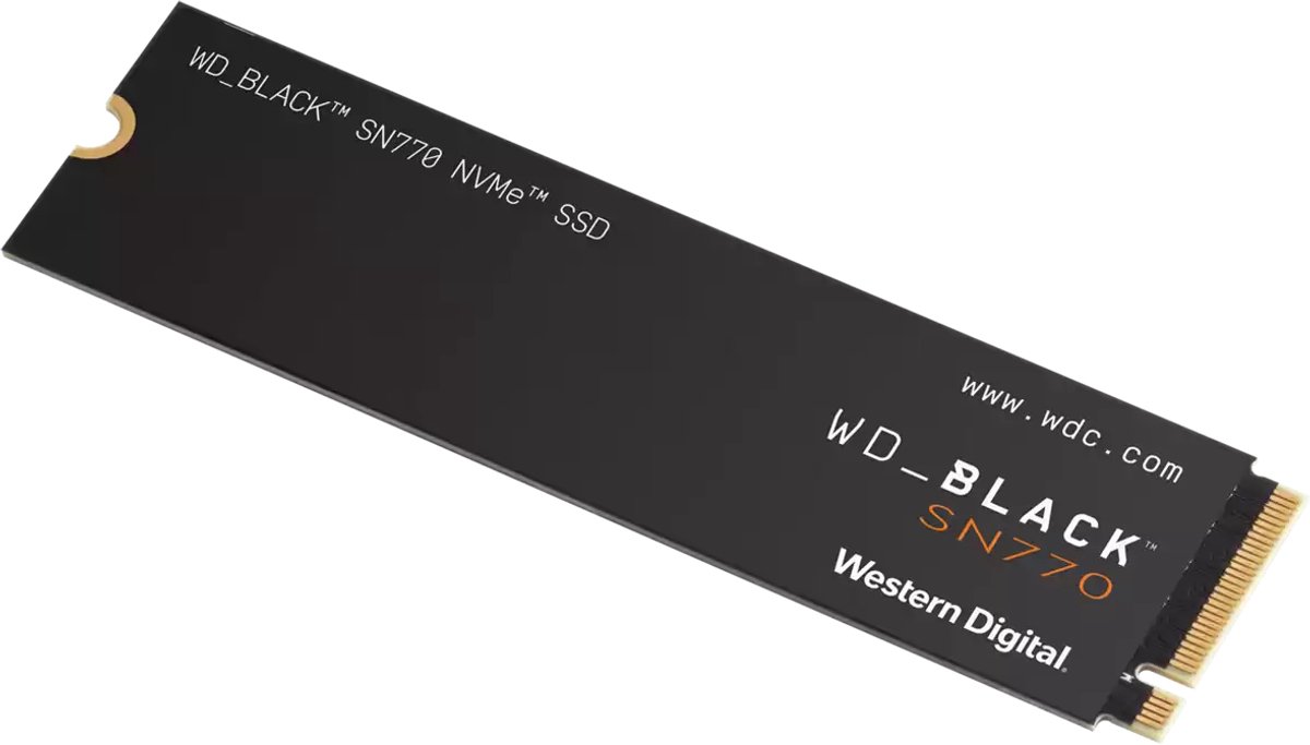 Western Digital Black Sn770e Ssd - Nvme M.2 - 1 Tb opslag - afbeelding 8
