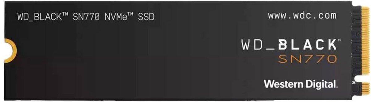 Western Digital Western Digital Black Sn770 - Interne Ssd - Nvme M.2 - 1 Tb