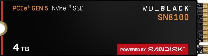 Western digital black sn8100 interne ssd 5 0 218337 - WD_BLACK SN8100 4TB NVMe SSD