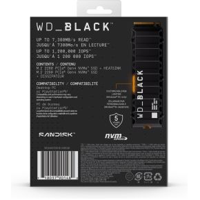 Western Digital Black SN850X 4TB SSD - afbeelding 3