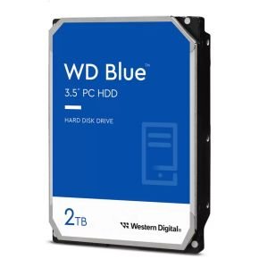 Western Digital Western Digital Blue Wd20Earz Interne Harde Schijf 2 Tb 5400 Rpm 64 Mb 3.5" Sata Iii