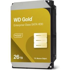 Western Digital Western Digital Gold Wd261Kryz Interne Harde Schijf 26 Tb 7200 Rpm 512 Mb 3.5" Sata Iii