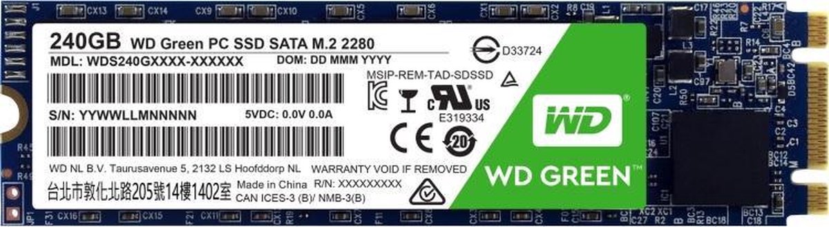 Western Digital Green 240Gb M.2 opslag - afbeelding 6