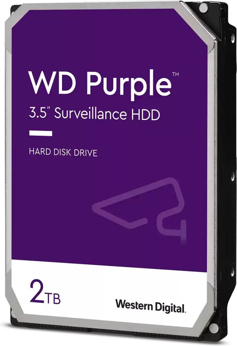 Western Digital Western Digital Purple Interne Harde Schijf 2 Tb 3.5" Sata