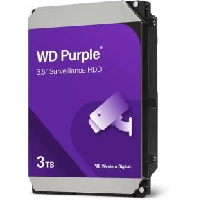 Western Digital Western Digital Purple Interne Harde Schijf 3 Tb 5400 Rpm 128 Mb 3.5" Sata Iii